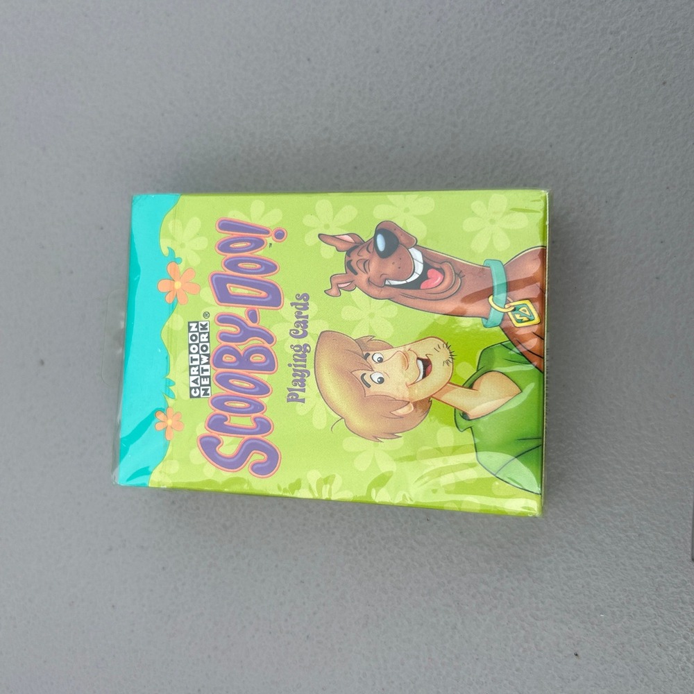 Vintage 1999 Scooby-Doo Playing Cards Cartoon Network Sealed Deck USPC
